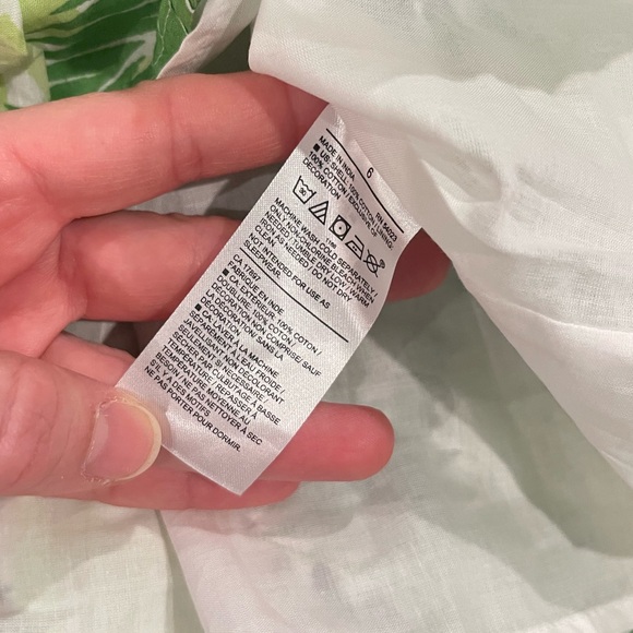 Janie and Jack Palm Leaf Dress - Picture 8 of 12